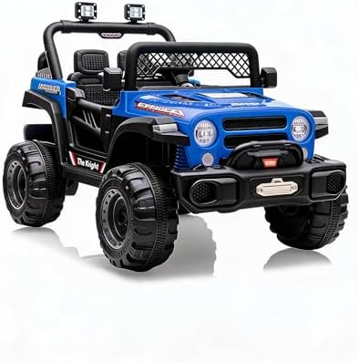 RCTOWN 12V Kids Ride On Car, 2 Seater Electric Toy Car for Toddlers and Children, Ride On Toys with Parent Remote Control, Battery-Powered w/Music & LED Lights