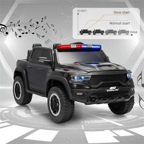 RCTOWN Licensed RAM 12V Electric Ride On Car for Kids, Battery Powered Ride On Truck with Parental Remote Control, Spring Suspension, LED Lights, Music, XXL Storage Box, Gift for Boys Girls