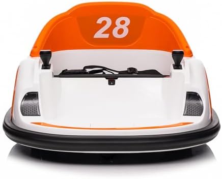 RCTOWN 12V Ride On Bumper Car for Kids Ride on Toy Gifts Toddlers Electric Bumping Car with Remote Control, Battery Display, 360 Degree Spin, LED Lights, Music, Pink