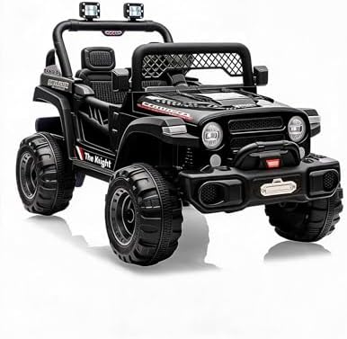 RCTOWN 12V Kids Ride On Car, 2 Seater Electric Toy Car for Toddlers and Children, Ride On Toys with Parent Remote Control, Battery-Powered w/Music & LED Lights