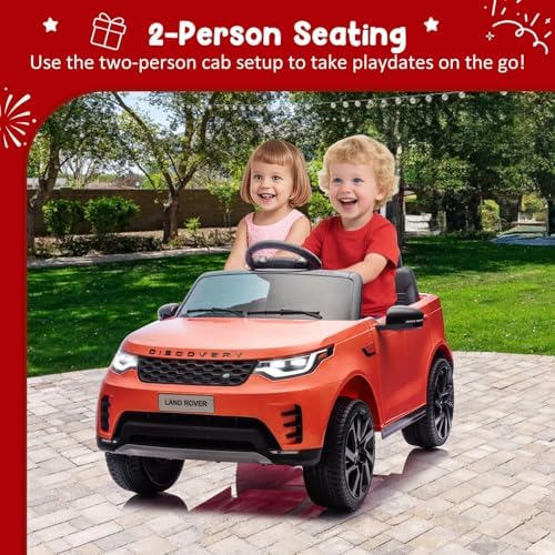 RCTOWN Electric Car for Kids, Toddler Electric Vehicle,Children Ride On Toy with Parental Remote Control/2 Seaters/Music/LED Lights for Ages 3+