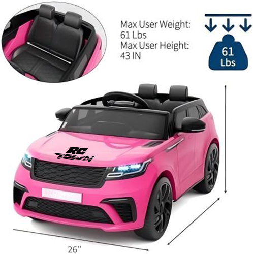 RCTOWN Kids Ride On Car with Remote, Licensed Land Rover Kids Electric Car, Ride On Toys for Children 4-8 with Mp3 Player, Rocking, Pull Rod