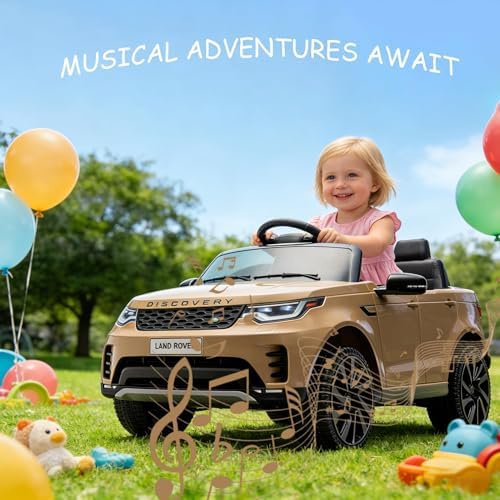 RCTOWN Electric Car for Kids, Toddler Electric Vehicle,Children Ride On Toy with Parental Remote Control/2 Seaters/Music/LED Lights for Ages 3+